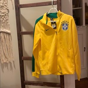 Nike Mens N98 Brazil Authentic Track Jacket, NWT